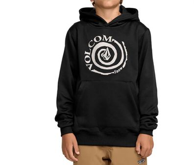 VOLCOM Kids Riding Hoodie Hydro Fleece black - Größe: S (130-137)