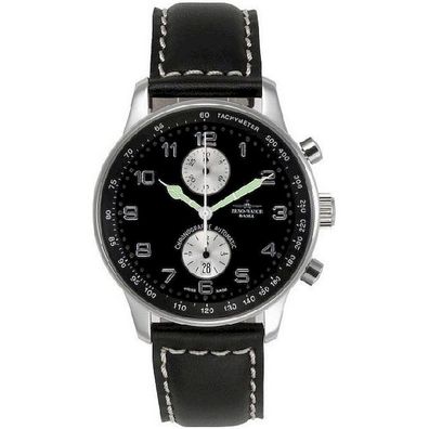Zeno-Watch - Armbanduhr - Herren - Chrono - X-Large Retro Bicompax - P557BVD-d1