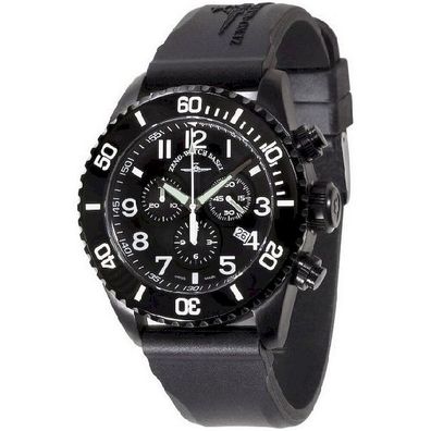 Zeno-Watch - Armbanduhr - Herren - Chrono - Diver Ceramic - 6492-5030Q-bk-a1