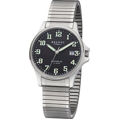 Regent - Armbanduhr - Herren - Chronograph - Zugband - F-1350