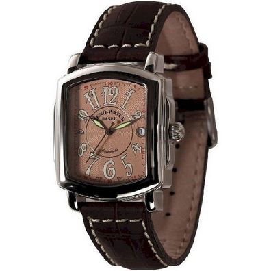 Zeno-Watch - Armbanduhr - Herren - Chrono - Retro Rectangular Automatik - 8098-h6