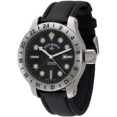 Zeno-Watch - Armbanduhr - Herren - Chrono - Jumbo Dual Time - 1563-a1