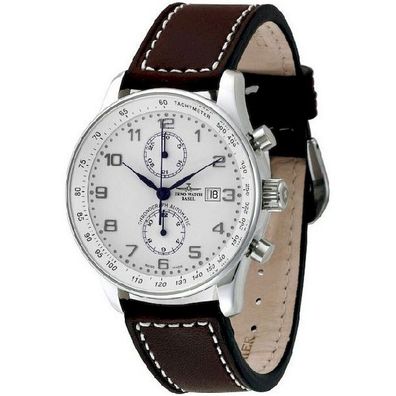 Zeno-Watch - Armbanduhr - Herren - Chrono - X-Large Retro Bicompax - P557BVD-e2