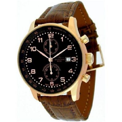 Zeno-Watch - Armbanduhr - Herren - X-Large Retro Bicompax - P557BVD-Pgr-c1