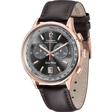Zeno-Watch - Armbanduhr - Herren - Chrono - Luc Tachymeter - 5181-5021Q-Pgr-g1