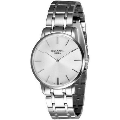 Zeno-Watch - Armbanduhr - Herren - Chrono - Flat Flatline 2 gray - 6600Q-c3M