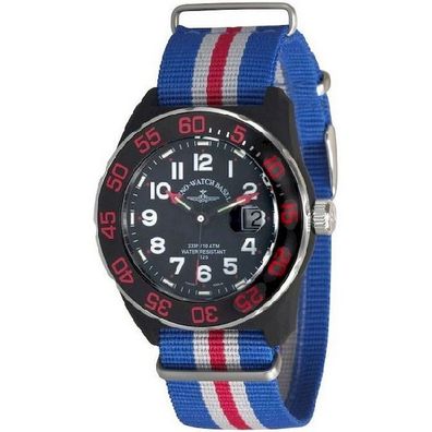 Zeno-Watch - Armbanduhr - Herren - Chrono - Diver Look H3 - 6594Q-a17-Nato-43