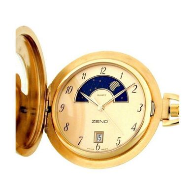 Zeno-Watch - Taschenuhr - Herren - Chronograph - Savonette - 678Q-i6