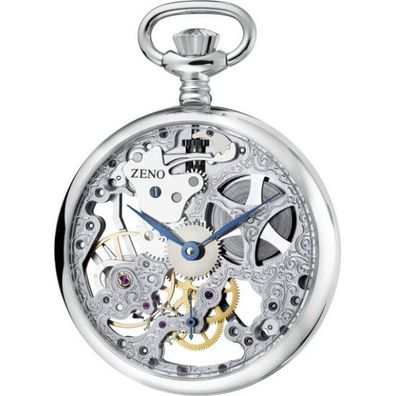 Zeno-Watch - Taschenuhr - Herren - Lepine - skeleton - TU-S-klein