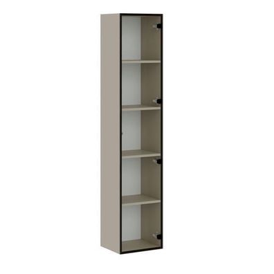 Hängevitrine GOVI Wohnzimmerschrank Kaschmir PUSH TO OPEN