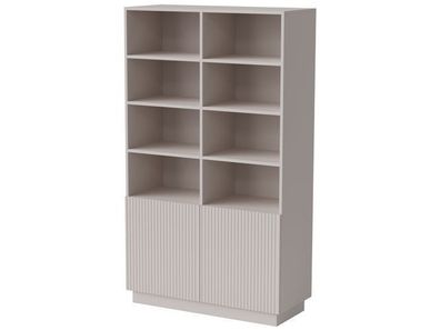 Regal Liverti - K Bücherregal 100 x 171 x 42 cm Kaschmir MDF