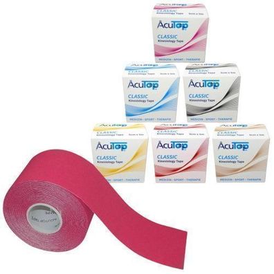 AcuTop® Classic Kinesiology Tape 5 cm x 5 m