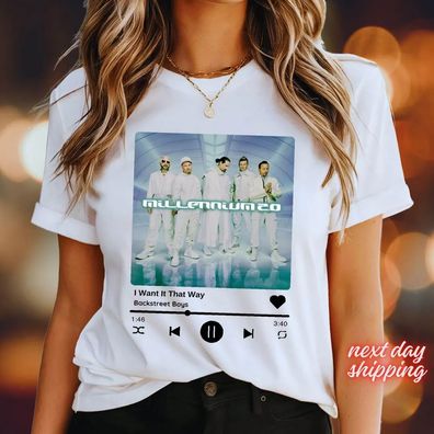 Backstreet Boys I Want It That Way T-Shirt Hoodie - Damen Herren Pop Fan Geschenk