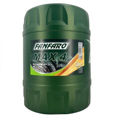 Fanfaro MAX 4 80W-90 GL-4 20 Liter