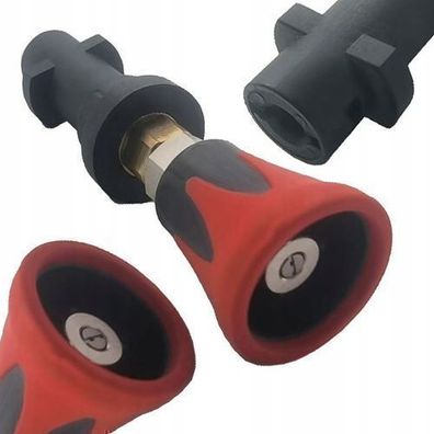 Rosfix Mini-Lanze Flachstrahldüse 40° Rot – Ersatz für Kärcher K2–K7