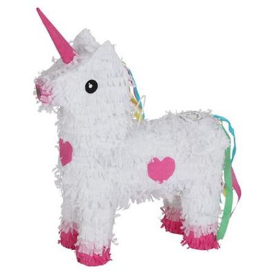 Pinata Einhorn 40x45cm Kindergeburtstag Mottoparty Partydeko Piñata Partyspiel