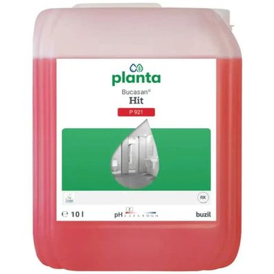 Buzil Planta Bucasan Hit P921 Sanitärreiniger 10l