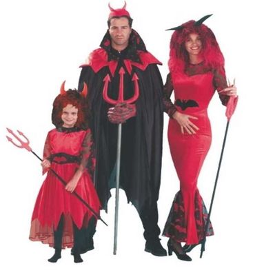 Teufelin - 100 % Polyester - Größe: 42 + 44