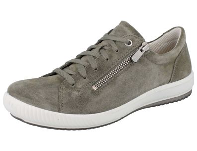 LEGERO Tanaro Damen Sneaker hellgrün Veloursleder