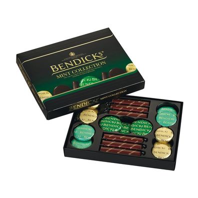 Pfefferminze Pralinen mit Zartbitterschokolade