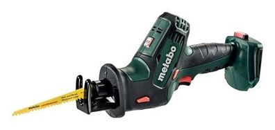 Akku-S?bels?ge SSE 18 LTX Metabo mit MetaLoc Koffer, Schnellaufnahme und LED