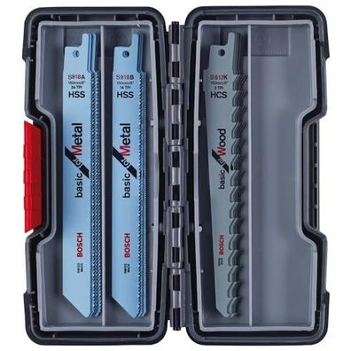 Bosch Professional S?bels?geblatt-Set, 15-teilig, f?r Holz und Metall