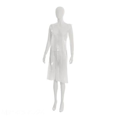 MED Comfort PEEinwegschürzen Light Weiß, 75x120 cm, 30 µm, 50 Stück
