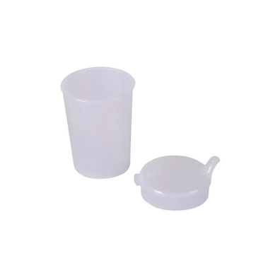 Ampri Schnabeltrinkbecher Transparentes Oberteil, 4x4mm