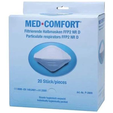 Med Comfort Filtrierende Halbmaske Einwegmaske Mit Verstellbaren Gummibändern