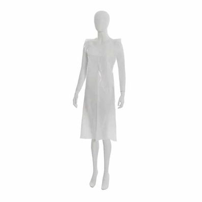Med Comfort PE Einwegschürzen Heavy Weiß, 55my, 75x120cm, 50 Stk