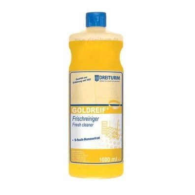 Goldreif Frischreiniger 1L Rundflasche | Biologisch Abbaubar, Umweltfreundlich