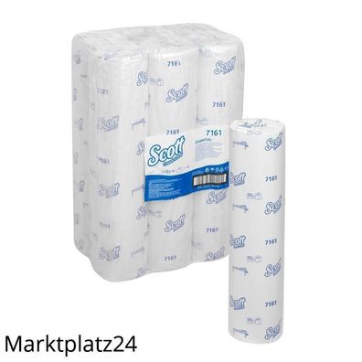 Scott Essential Ärzterollen Weiß, 38x50cm, 6 Rollen à 190 Blatt