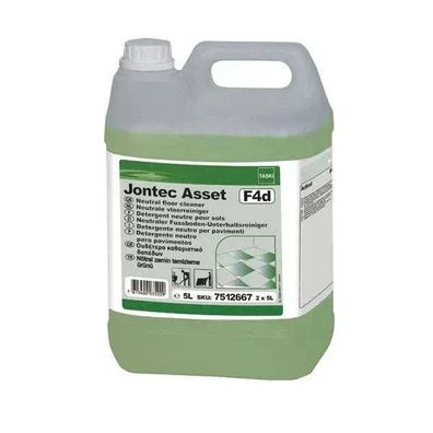 PVC-Bodenreiniger Taski Jontec Asset F4d 5L Kanister, Schnelle Trocknung