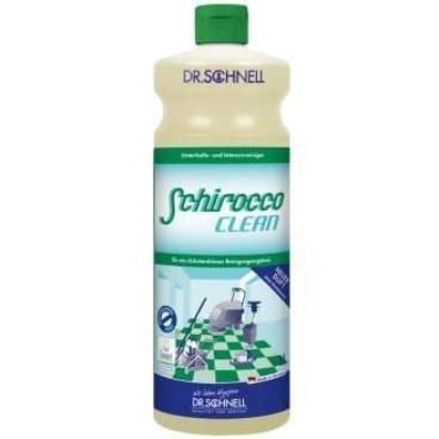 Reinigungslösung Schirocco Clean 1L Flasche Für Empfindliche Oberflächen