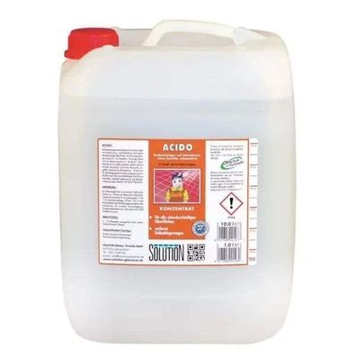 Charly Supermopreiniger ACIDO Industrieller Bodenreiniger 10 L Kanister