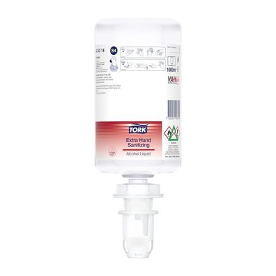 Tork Extra Desinfizierende Hand Alkohol Flüssigkeit 1L Flasche