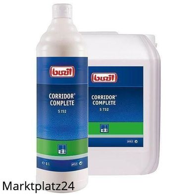 Buzil Corridor Complete Bodenreiniger Konzentrat, 5L Kanister