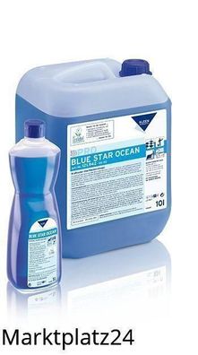 Meereswasser 1L Flasche Blue Star Ocean von KLEEN Purgatis
