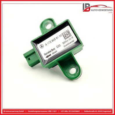 Sensor Drucksensor A1729056100 5WK44316 Mercedes C-KLASSE W204 C350