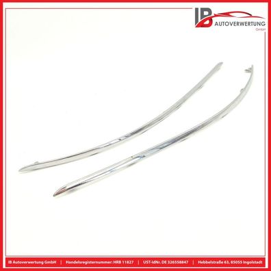 Zierleiste Chromleiste Stoßfänger Vo X2 A2048850821 Mercedes C-KLASSE S204
