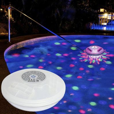Bestway Schwimmende LED-Licht für Pool und Teich Stimmungslicht Poollicht
