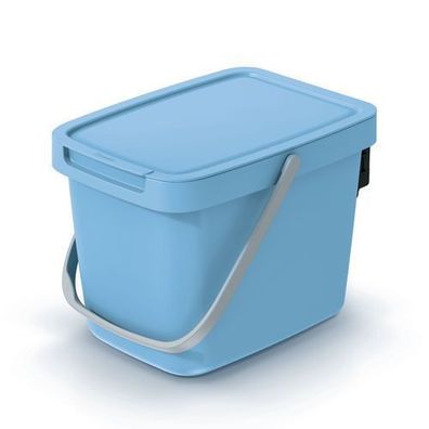 Abfalltrennungsbehälter Systema Q Collect 6 l hellblau KEDEN