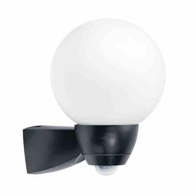 AL Monza/Garda Sensorleuchte, 77W, HV-Halogenlampe, schwarz, matt,
