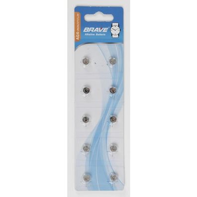 24x 10er-Set Brave Alkaline-Knopfzellen AG4 LR626 1,5V Armbanduhren 240 Stück