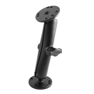 RAM Mounts 2x runde Platte, 1x Arm 150mm, B-Kugel (RAM-B-101U-C)
