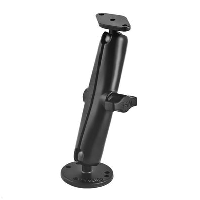RAM Mounts Aufbau-Set - runde Basisplatte, langer Verbindungsarm, Diamond Basisp