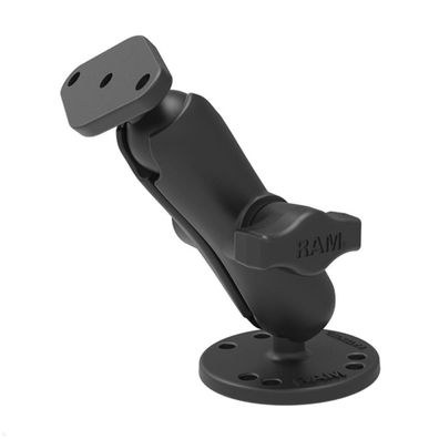 RAM Mounts Aufbau-Set - runde Basisplatte, mittlerer Verbindungsarm, Diamond-Bas
