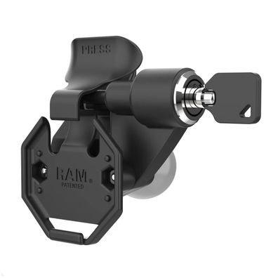 RAM Mounts Uni-Conn Halterung abschließbar Rechts (RAM-HOL-U1LRU)