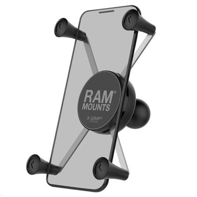 RAM Mounts X-Grip Halteklammer Smartphones 5,6-6,2 Zoll, B-Kugel (RAM-HOL-UN10BU