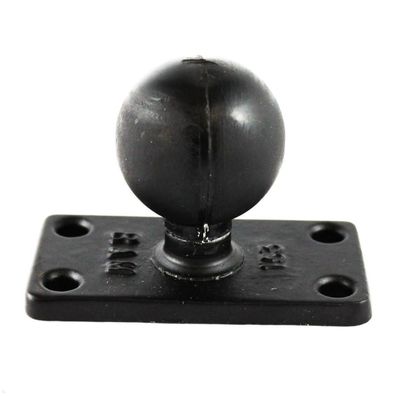 RAM Mounts Basisplatte rechteckig 38,1 x 76,2 mm mit C-Kugel (RAM-202U-153)